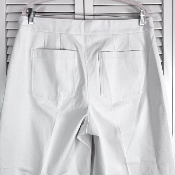 SPANX Cropped Wide Leg Classic White Pull-on Shaping Pants Size XL - Picture 11 of 11